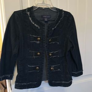 Denim Jacket 3/4 sleeve